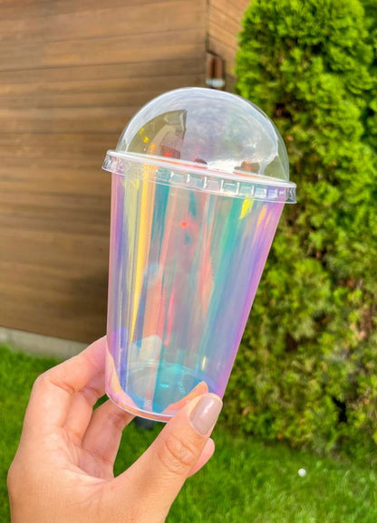 10er Set Holografische Außentöpfe für Pflanzen